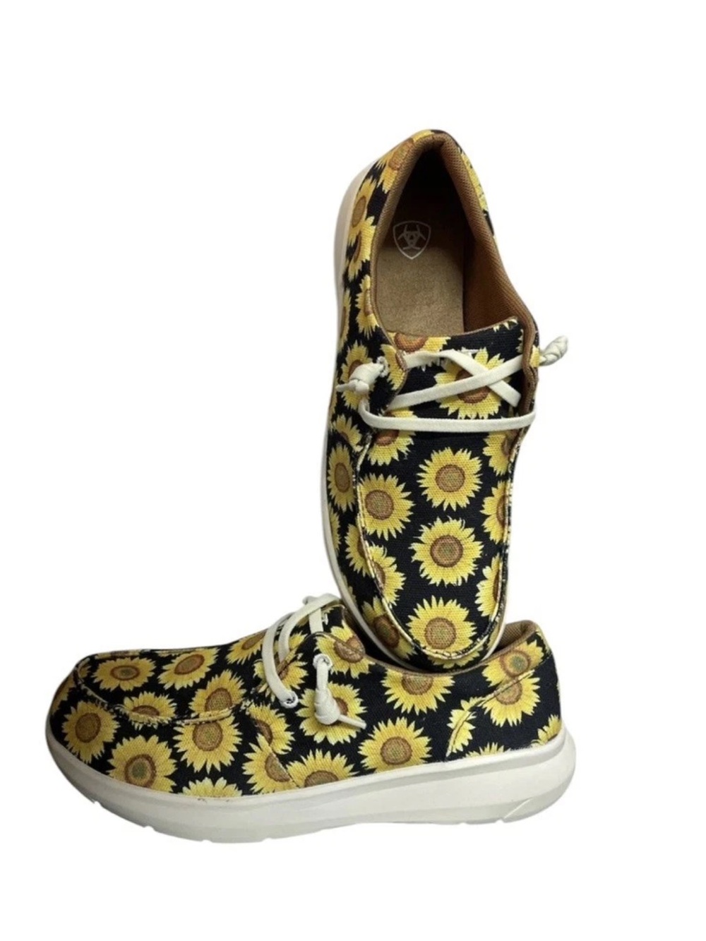 Ariat® Ladies Hilo Sunflower Skies Size 11B slip On Shoes 10042513